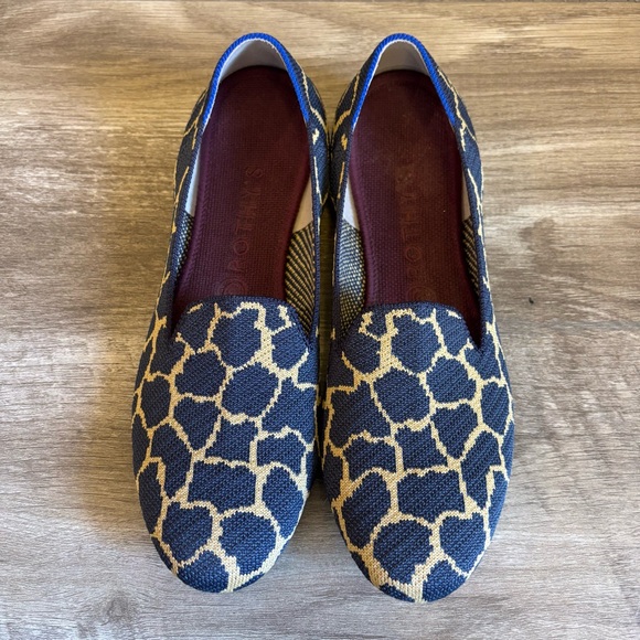 Rothy's Shoes - Rothy's Indigo Giraffe The Loafer